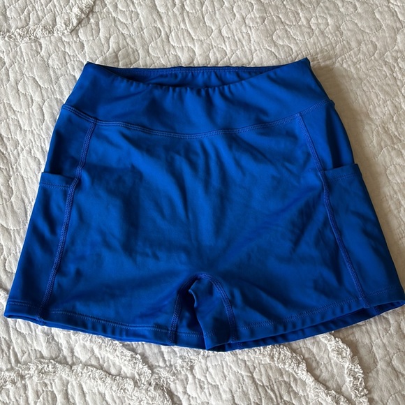 Halara Blue Dress with Shorts - Picture 3 of 3